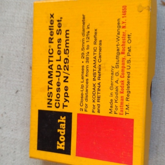 Kodak Instamatic Reflex CloseUp Lens Set - Picture 1 of 2